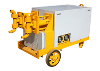 Yellow 7.5kw Mobile Grout Pump Cement Injection Grouting Machine Customized