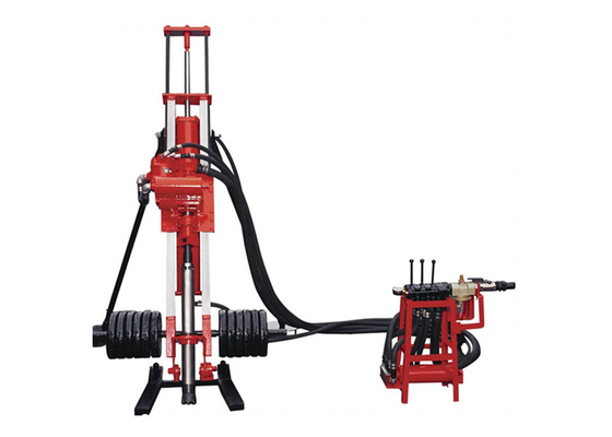 1440r/Min Portable Auger Drill Rig Diesel Pneumatic Water Well Drilling